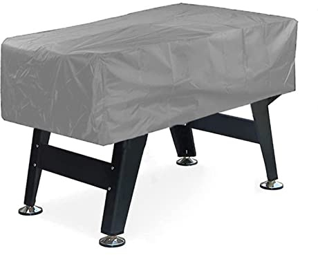 Lixada Funda Impermeable para Mesa De FutbolíN Funda Plegable para Mesa De FúTbol Funda A Prueba De Polvo Funda Protectora para Muebles Rectangular Resistente A La Humedad Durable Oxford Billar Funda
