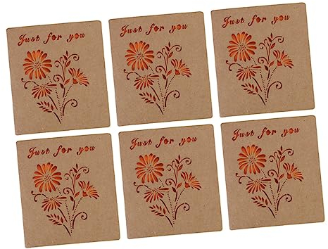 NUOBESTY 10stücke Sonnenblume Geschenkkarten Aus Kraftpapier Hochwertige Handgefertigte Grußkarten Für Muttertag Weihnachten Neujahr Geburtstage Und Feiertage Teiliges Mit Aufwendigem