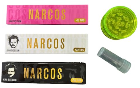 Narcos Smokers Gift Set - Papers - Tips and More