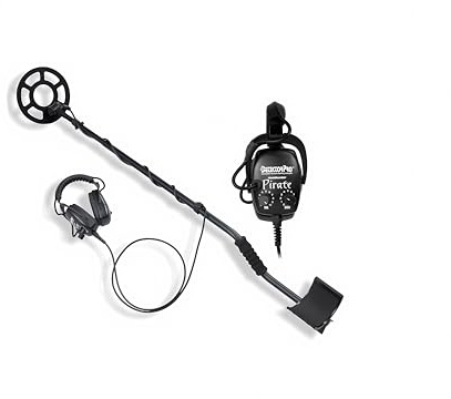 Metal Detector Detectorpro Headhunter Pirate 8 Lite Cercametalli Leggero Pratico e Facile da Usare solo Cuffie con Volume e Discriminazione OFFERTA BLACK FRIDAY/NATALE
