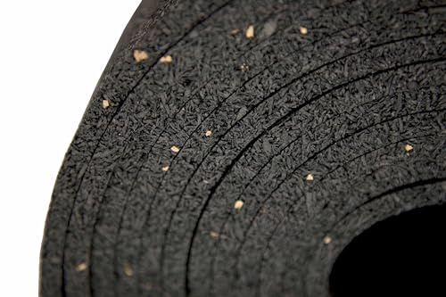 Anti-Rutschmatte Rolle in verschiedenen Stärken, Breiten und Längen 5.000mm / 5m / 10.000mm 10m Antirutschmatte LKW PKW zur Ladungssicherung VDI 2700 geprüft Rollenware (8x250x10.000mm)