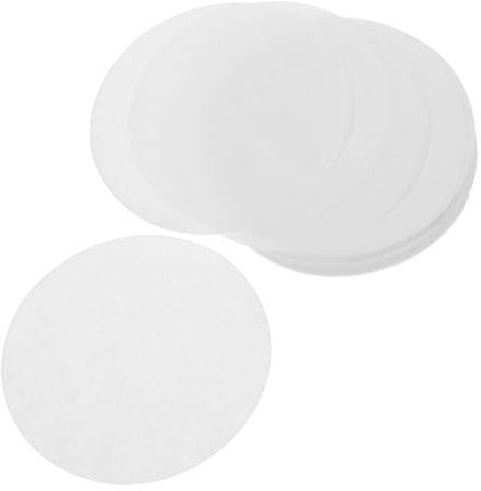 KICHOUSE 100piezas Papel De Filtro De Café Redondo Filtros De Papel Para Espresso Accesorios De Cocina Para Colador De Café