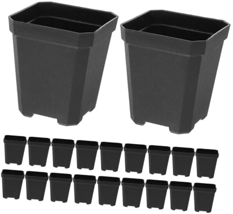 TOYZFRIENDY 20piezas Macetas para Plántulas Macetas De Resistente para Suculentas y Flores