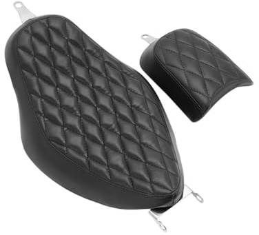 Motorrad Sitz Motorrad Schwarz Fahrer Sitz Hinten Passagier Sitz Kissen Zubehör Für Sportster XL 48 883 1200 2004-2020 Motorrad Sitzpolster