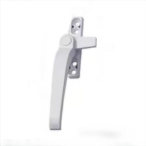 fönsterhandtag för UPVC-fönster, Låsbart fönsterhandtag med nyckel for vänster eller höger, vit och svart