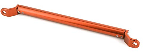 Generic Barra di Bilanciamento in Lega di Alluminio, Robusto Rinforzo del Manubrio della Moto per un Migliore Controllo delle Vibrazioni e stabilità, Adatto per Scooter e Veicoli Elettrici (ORANGE)