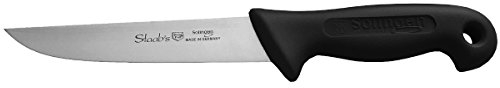 Staab's Stechmesser/Metzgermesser/Fleischermesser Schwarz - Made IN SOLINGEN (15 cm)