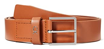 Calvin Klein Herren Casual ADJ. Belt 3.5CM Gürtel, Braun (Turkish Coffe 201), 105