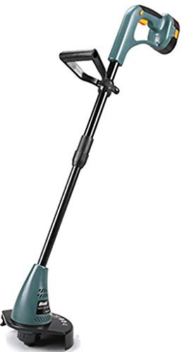 ATAAY Tagliaerba Senza Filo con Batteria, tagliaerba Elettrico, tagliaerba Compatto Ricaricabile, Batteria Ni-CR 18V/1,7Ah, Area di Taglio 230 mm, Caricabatterie Incluso, Manico telescopico