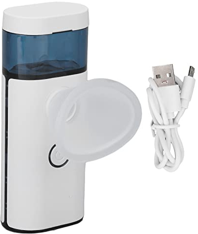 Nébuliseur pour les Yeux, Brumisateur Portable Portable pour les Yeux, Pulvérisateur pour les Yeux D'atomisation Hydratant de Massage Portable Rechargeable Blanc pour le Soulagement de la Fatigue Ocul