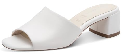 Tamaris Damer klassiska ballerinaskor, platta för kvinnor, komfort foder, TOUCHit-fotbädd, slip-ons, klassisk elegant, ballerina, vit, 42 EU, Vit, 42 EU