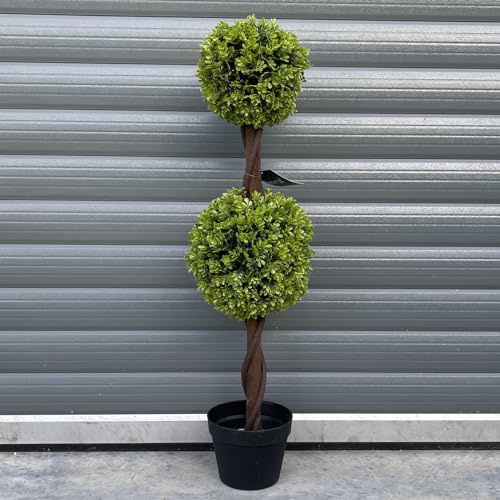 Leaf Boj Artificial, Bola Doble de 90 cm