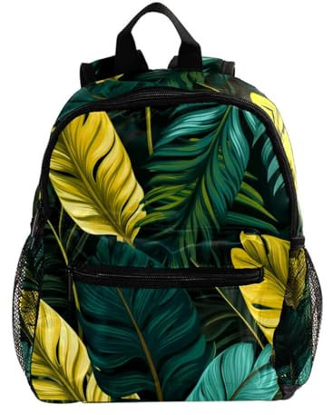 TFCOCFT Reiserucksäcke für Damen, Herren, Bananenbaum, Palme, Grün, tropisch, Rucksack, N6i2gk64lypyjs, 10x4x12 in, Traditionelle Rucksäcke