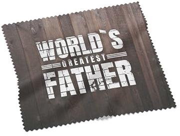 Urban Backwoods World’s Greatest Father Mikrofasertuch - Brillenputztuch