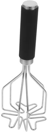 VOSAREA Metal Potato Masher and Small Wire Masher Handle Manual Kitchen Gadget for Mashing Potatoes, Beans and Vegetables,