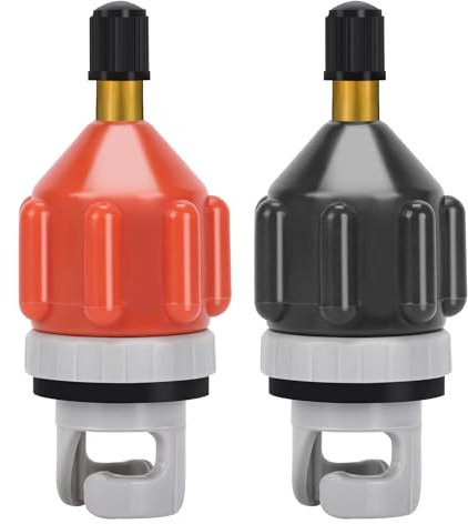 Aoiiefe 2pcs Stand Up Paddle Board Pump Adapter,Sturdy SUP Air Adapter,Strong Sealing Air Valve for Inflatable Kayak Stand Up Paddle Board