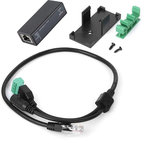 Yosoo Health Gear Convertidor Serie a WiFi, Servidor con Antena Integrada, Interfaz RJ45, Módulo de Comunicación Inalámbrica