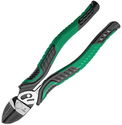 Multifunctional Side Cutting Pliers 8.5Inch Eccentric Wire Cutter for Electrical Installation and Mechanical Maintenance
