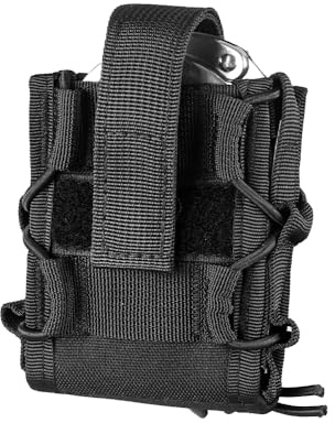 Soporte para esposas, estuche táctico para esposas con gancho y clip suave, bolsa suave para cinturón de servicio y camping, Clásico
