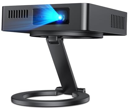 MARS Mini projecteur, projecteur DLP portable Full HD 720p, léger, compatible avec smartphone/ordinateur portable (pas de fonction Wifi/Bluetooth)