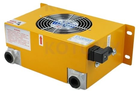 YVAAASIYC Radiatore ad Aria Idraulico AH0608T-CA, Ventola di Raffreddamento ad Aria, Macchina di Raffreddamento dell'olio, radiatore dell'olio raffreddato ad Aria 110/V 220/V 24V 12V 380V(AC380V)