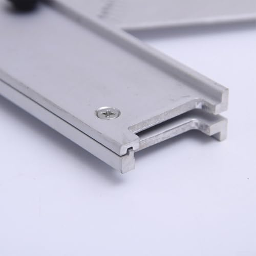 Aluminium Alloy Multi-Function Corner Ruler CJ-5030 90° Angle Measuring Tool for Precision Construction Carpentry and Woodworking Projects, Thickened(12inch/300mm)
