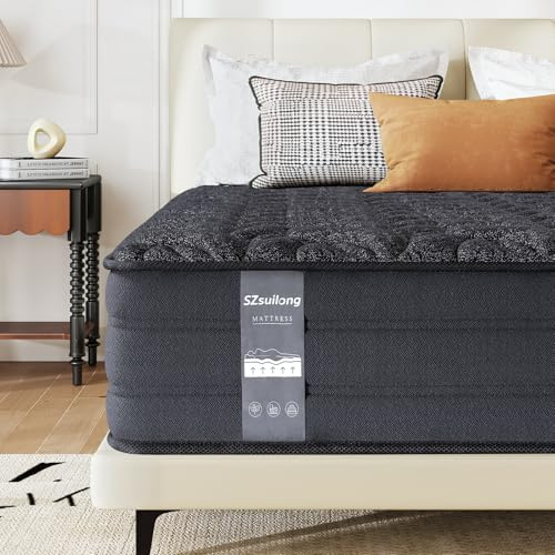 SZsuilong Matratze 140x200 H3 Höhe 30cm, 7-Zone Federkernmatratze mit Oeko-TEX Zertifiziert, Taschenfederkernmatratze Orthopädische mit Comfort Memory-Schaum Schicht, Druck- & Rückenschmerzen