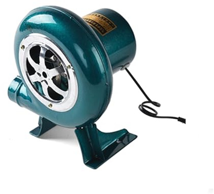 KXJQBM Gebläse, Elektrischer Verbrennungsgebläseventilator for Grill, Schmelzofen, Feuer, 100 W, for Familienkantine, Kleiner Kessel