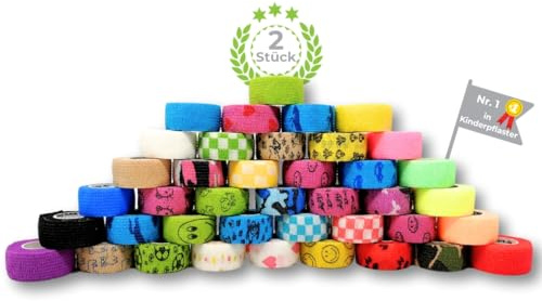 LisaCare® Plaster Bandage, Finger Plaster self-Adhesive - Without Adhesive & Elastic- Wound Bandage, Fixation Bandage, Plaster for Humans & Pets