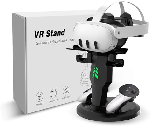 G-STORY Charging Dock for Meta Quest 3/3S/2 VR Headset & Controllers, LED, Fast Charger