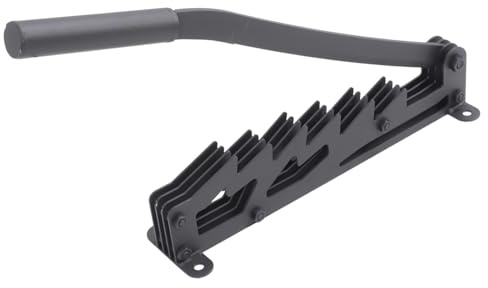 Fendeur de Bois de Chauffage Mural, fendeur de Bois d'allumage Manuel en Acier au Carbone, Outil de Coupe sûr et Puissant pour Le Camping, la Maison ou l'extérieur. (Black)