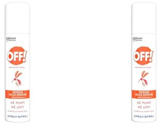 OFF! Spray Antizanzare Comuni e Tigre, Insetto Repellente, 1 Confezione da 200ml