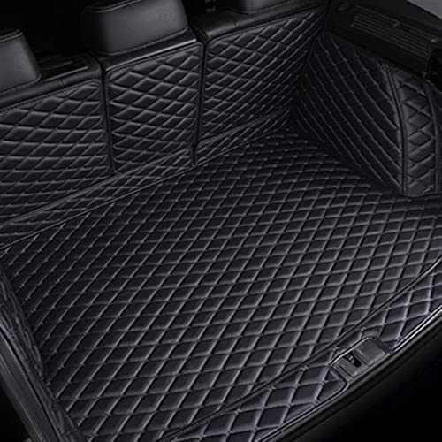 FEEGAR Kofferraummatten Custom Car Kofferraummatten Autozubehör Automatten Für Peugeot 308 Sw Für 301 408 3008 2008 508 4008 5008 Antirutschmatte (Farbe : Alles schwarz)
