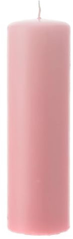 Candela altare rosa opaco 200x60 mm