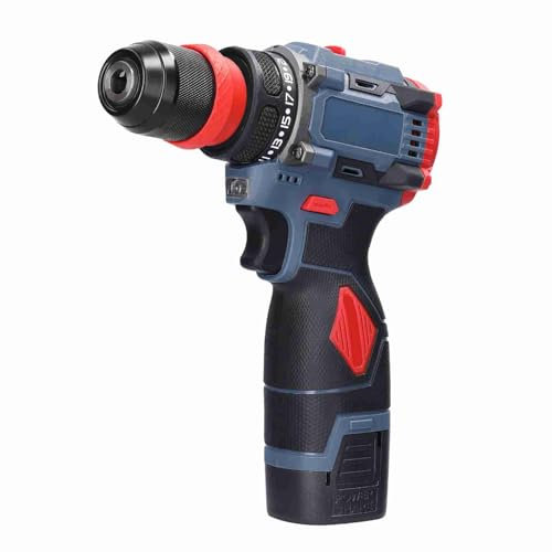 Trapano Avvitatore a Batteria 16.8V 2in1 Trapano al Litio Cacciavite Elettrico Utensile Multifunzione Motore Brushless 45Nm Pratico Cacciavite per Elettrodomestici Installazione (Ospite)