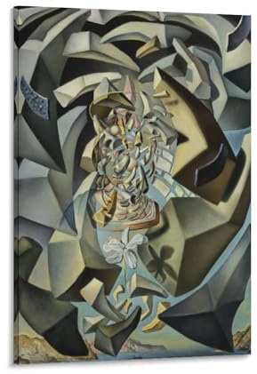 Salvador Dalí – Mikrophysische Madonna, Poster, Gemälde auf Leinwand, Wandkunst, Poster, Rollbild, Druck, Wanddekoration, Heimposter, 40 x 60 cm