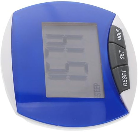 POPETPOP Tragbarer Schrittzähler Mit Großem LCD-Display Multifunktionaler Fitness-passometer Für Outdoor-aktivitäten Präzise Schrittzählung Und Kalorienüberwachung Für Und Senioren