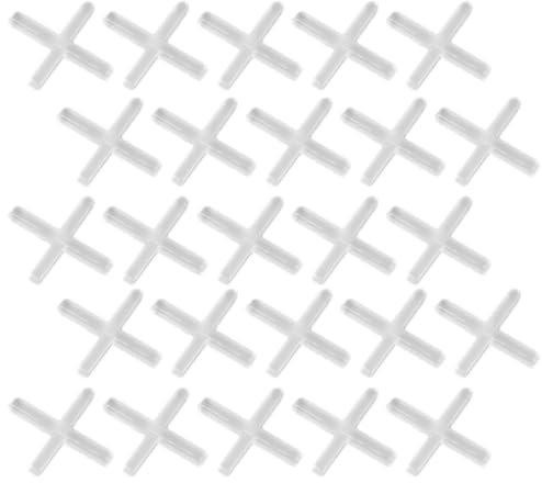 HOUDERCO 1000pcs Cross Stitch Card Large Tile Spacers for Tiling Kit Ceramic Floor Tile Spacers Leveling System for