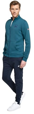 Lonsdale Tuta Uomo Cotone Estiva - Tuta Uomo Completa in Felpa di Cotone Estiva - Sportiva (IT, Testo, M, Regular, Regular, 26009 OTTANIO)