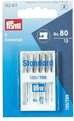 Prym standard symaskinsnålar storlek 80