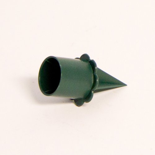 25 bag of 1 small green plastic candle holders for oasis and flower arrangement