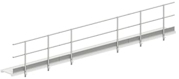 Layher Seitenschutz für Alu-Steg 600 Länge 7,10 m