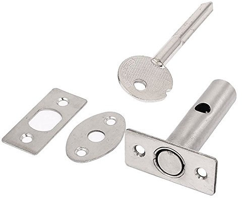 rannb Edelstahl Schublade Schrank Tür Tor Einsteckschloss Security Lock mit Schlüssel für Office Home