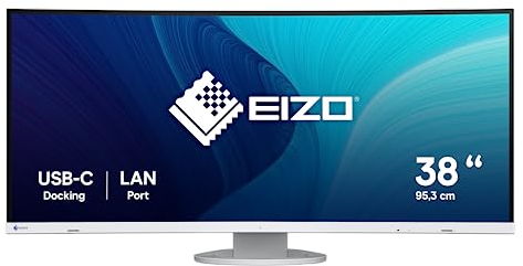 EIZO FlexScan EV3895-WT LED Display 95,2 cm (37.5) 3840 x 1600 Pixeles Ultra-Wide Quad HD+ Blanco FlexScan EV3895-WT, 95,2 cm (37.5), 3840 x 1600 Pixeles, Ultra-Wide Quad HD+, LED, 5 ms,