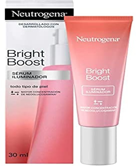 Neutrogena Bright Boost Gesichtsserum, feuchtigkeitsspendende Verstärkung Tag und Nacht, 30 ml