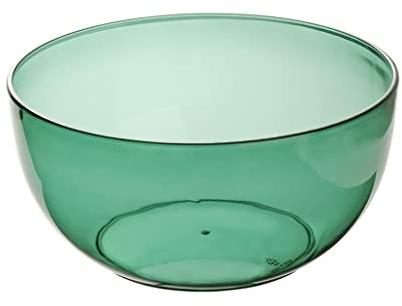 Palomitas de maíz o decoración Cuenco de plástico Ensaladera Cuenco de plástico para interiores Cuenco para condimentos Jugo Cubiertos Vajilla Cuenco de color transparente Cuenco para servir sosteni