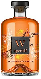 Aperitif-Likör mit Gin | fruchtig frischer Geschmack | 500ml Einzelflasche | 16% Vol. | ideal als sommerlicher Genuss | Fruchtige Aromen in Kombination mit Wacholder
