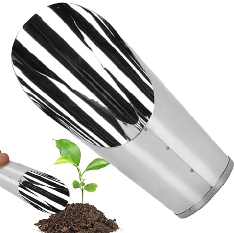 Cuchara de tierra | Pala de mano para jardinería - Herramienta ergonómica para suculentas para compostaje, cultivo de plántulas, trasplante, maleza, macetas, cuidado de bonsái