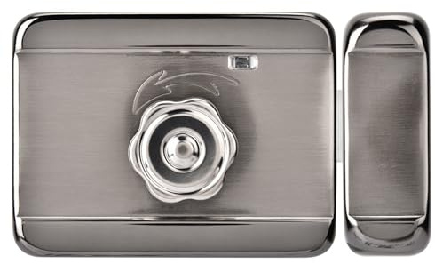 Generic Verrouillage de Porte électronique, Argent 12V pour le Système de Contrôle d'accès à la Maison