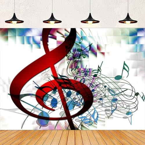 Fotografie Musik Symbol Traum Konzert Tanz Banner Party Dekor Hintergrund Porträt Shooting Poster